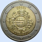 2 € Estonie 2012